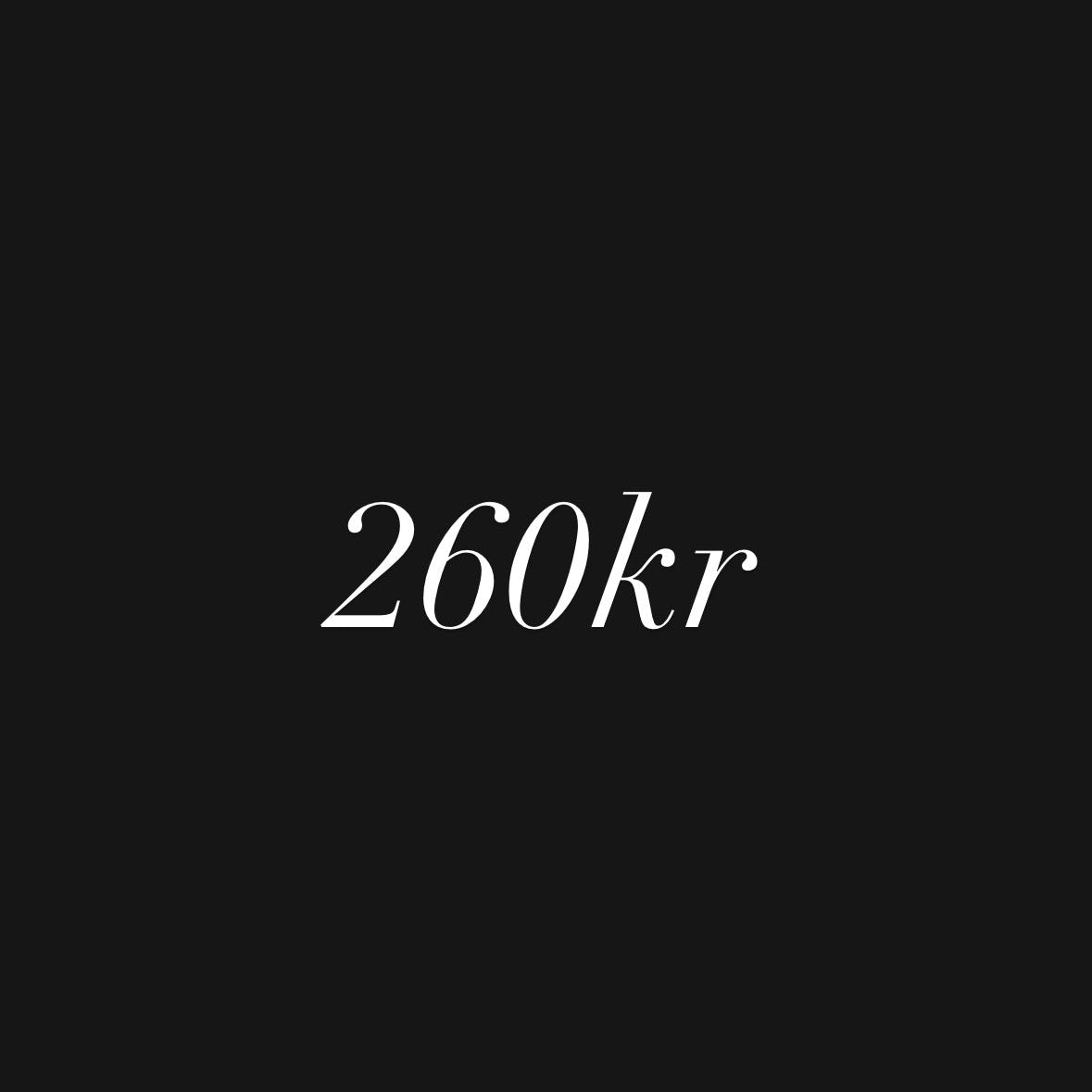 Produkt i butik 260kr