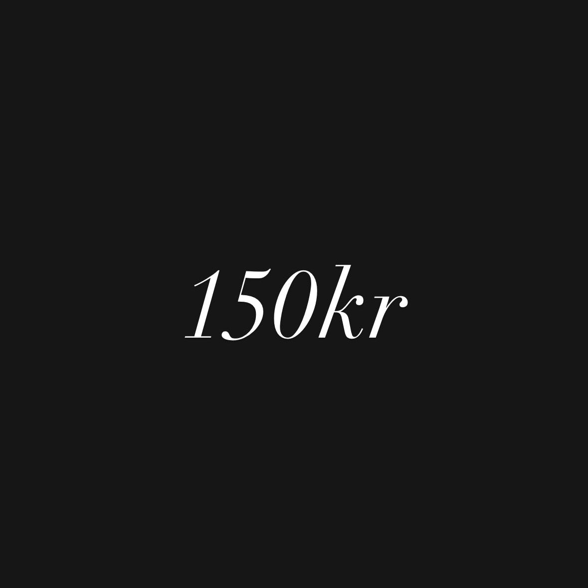 Produkt i butik 150kr