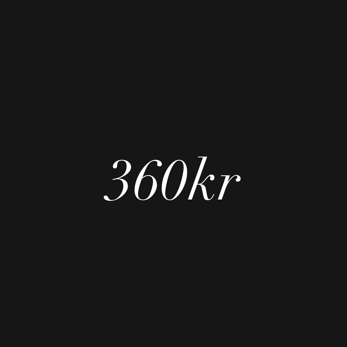 Produkt i butik 360kr
