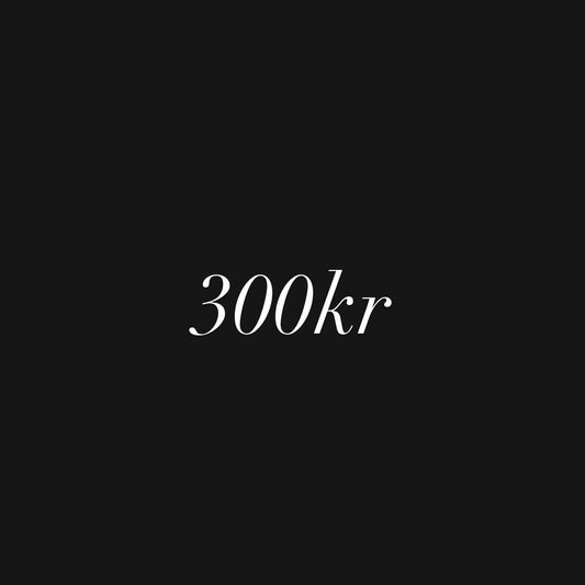 Produkt i butik 300kr