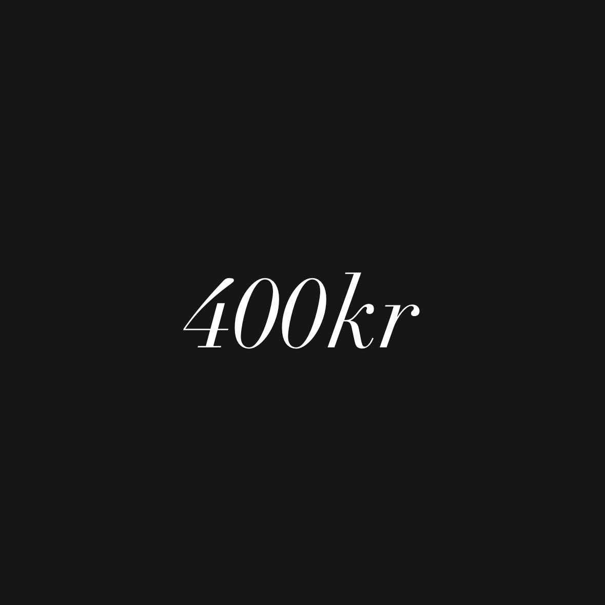 Produkt i butik 400kr