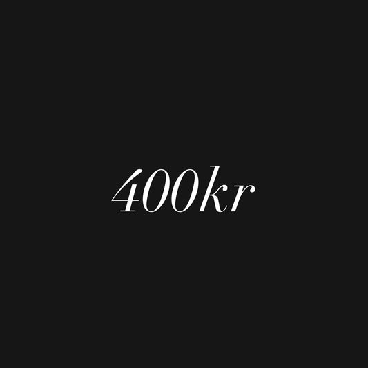 Produkt i butik 400kr