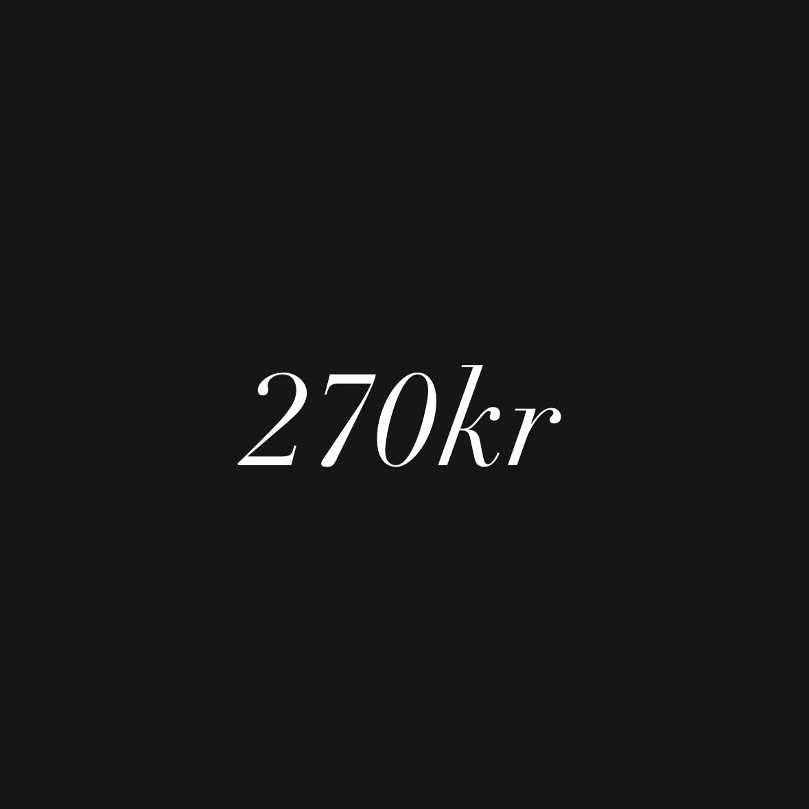 Produkt i butik 270kr